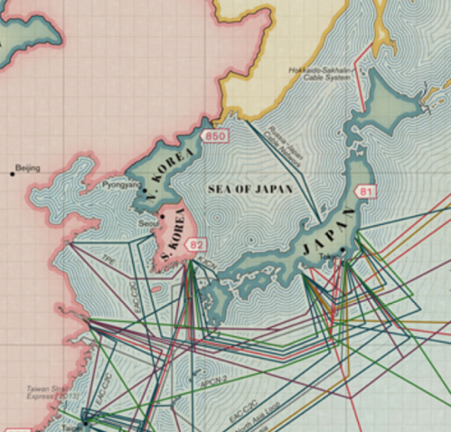 Submarine Cable Map 2013