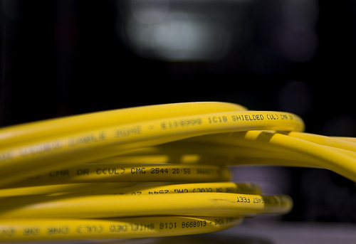 Loop of Yellow Cable