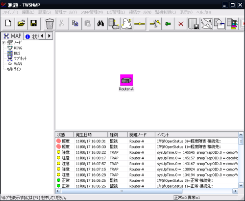 TWSNMP画面